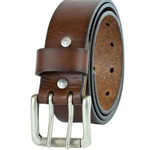 Men's Leather Work Belt